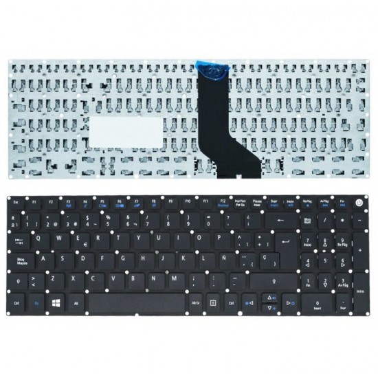 TECLADO ESPAÑOL ACER ASPIRE A3 A315 SERIES | NEGRO SIN MARCO ACER 04571C